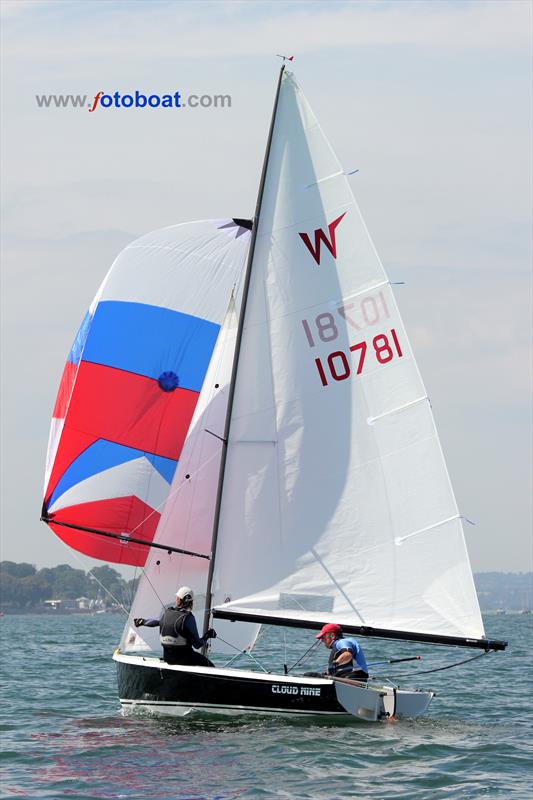 Exe Sails for Wayfarer photo copyright Mike Rice taken at Exe Sailing Club and featuring the  class