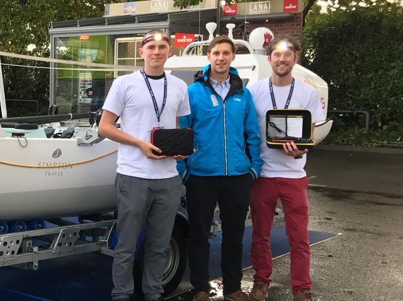 Ocean Brothers (l-r) Dr Greg Bailey, Tom Harrop (Exposure Lights) & Jude-Massey photo copyright Liz Rushall taken at  and featuring the  class