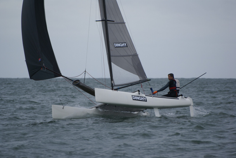 The F16 Catamaran Global Challenge takes place at Mumbles photo copyright Simon Jenkins taken at Mumbles Yacht Club and featuring the Formula 16 class