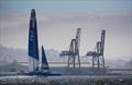 France SailGP Team skippered by Billy Besson in action during a training session prior to racing next week. SailGP event in San Francisco