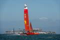 Team China. Practice race day, Event 2, Season 1 SailGP event in San Francisco, California,