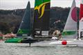 Team Australia helmed by Tom Slingsby and Team Japan helmed by Nathan Outteridge in the final match race. Race Day 2 Event 2 Season 1 SailGP event in San Francisco