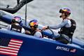 Jimmy Spithill, CEO & helmsman of USA SailGP Team, at the helm of their F50 at the end of a race on Race Day 1 at Italy SailGP, Event 2, Season 2 in Taranto, Italy. 05 June 
