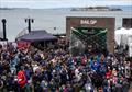 Australia SailGP Team lift the trophy after winning The Championship on Race Day 2 of San Francisco SailGP, Season 2 in San Francisco, USA