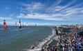 Finish - Race Day 2-  Oracle San Francisco SailGP - March 23, 2025 - San Francisco