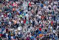Fans in grandstands are part of SailGP  - Day 2 of the Mubadala New York Sail Grand Prix 