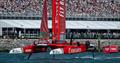 Emirates Great Britain SailGP Team sail past the Grandstand on Race Day 1 of the Emirates Great Britain Sail Grand Prix - July 19, 2025 © Ricardo Pinto/SailGP