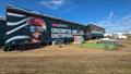 The back view of the grandstands at SailGP Portsmouth, July 19 2025 © SailGP Technologies