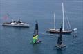 Group racing - Black Foils and Bonds Flying Roos - Day 2 - Spain Sail Grand Prix - Valencia - September 6, 2026 &copy; Felix Diemer/SailGP