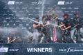 USA - Winners celebrate - Day 2 - Spain Sail Grand Prix - Valencia - September 6, 2026 &copy; Jason Ludlow/SailGP