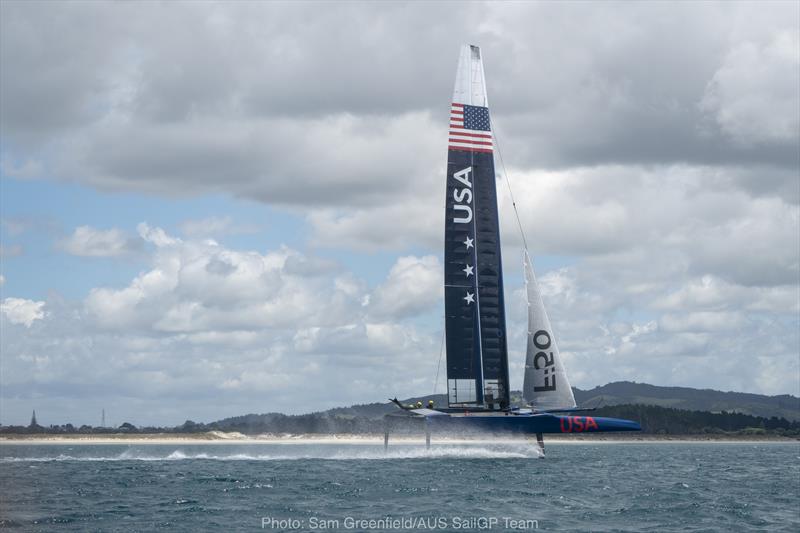 SailGP trials of the supercharged F50 boats photo copyright Sam Greenfield / AUS SailGP Team taken at  and featuring the F50 class