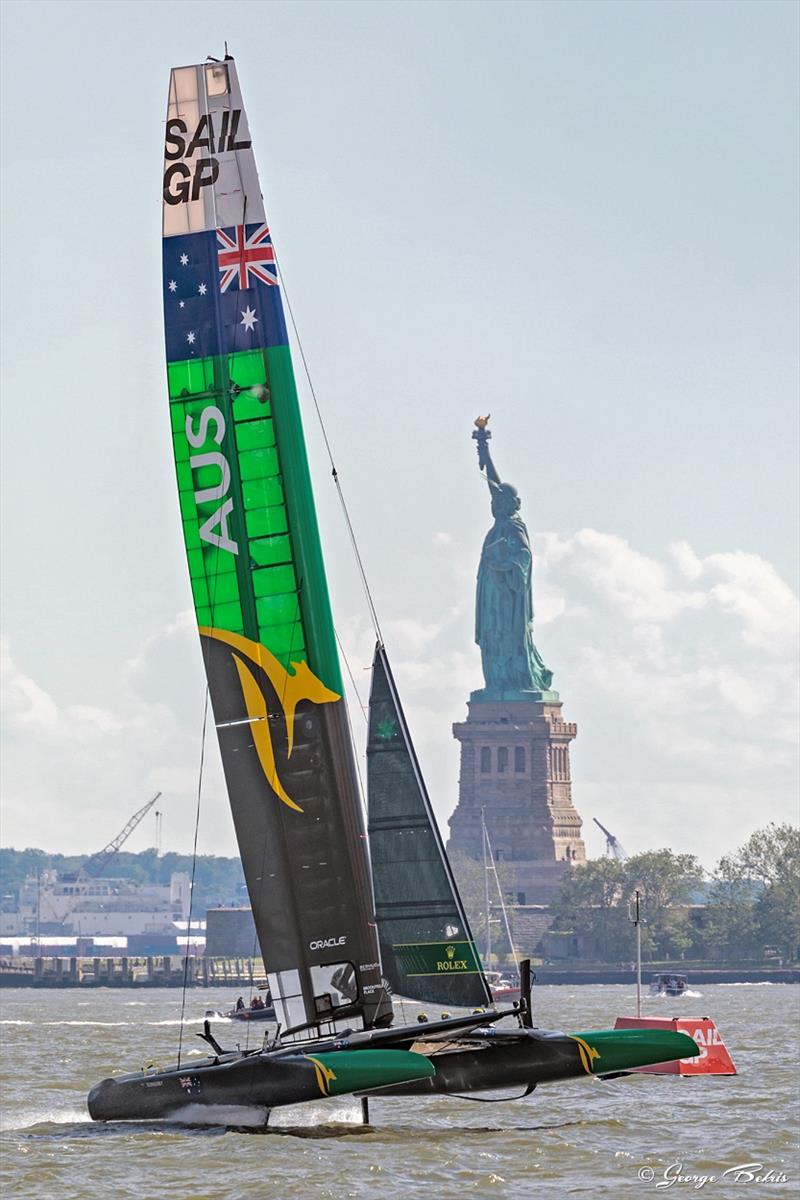 New York SailGP photo copyright George Bekris / www.georgebekris.com taken at  and featuring the F50 class
