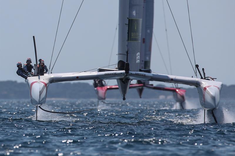 Race Day 1 of the Italy SailGP, Event 2, Season 2 in Taranto, Italy - photo © Ian Roman for SailGP