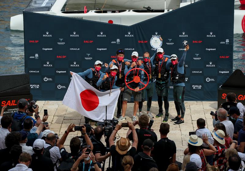 Japan SailGP Team win the Italy Sail Grand Prix in Taranto - photo © Ian Roman for SailGP