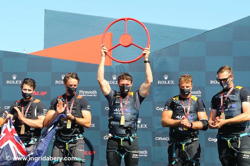 Day 2 at Great Britain SailGP (Event 3, Season 2) in Plymouth photo copyright Ingrid Abery / www.ingridabery.com taken at  and featuring the F50 class