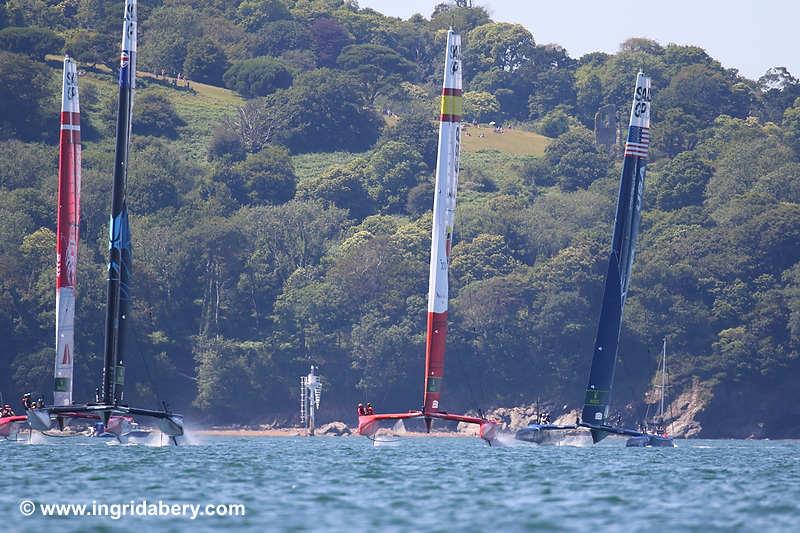 Day 2 at Great Britain SailGP (Event 3, Season 2) in Plymouth - photo © Ingrid Abery / www.ingridabery.com