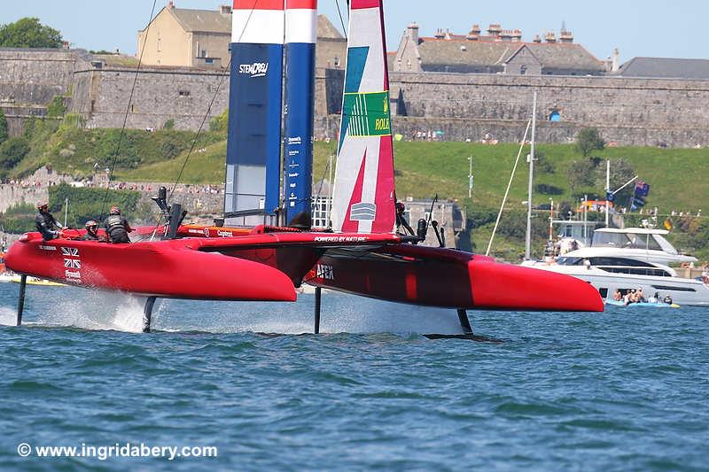 Day 2 at Great Britain SailGP (Event 3, Season 2) in Plymouth - photo © Ingrid Abery / www.ingridabery.com