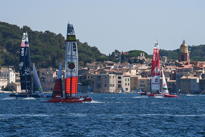 France Sail Grand Prix day 1 photo copyright Jon Buckle for SailGP taken at  and featuring the F50 class