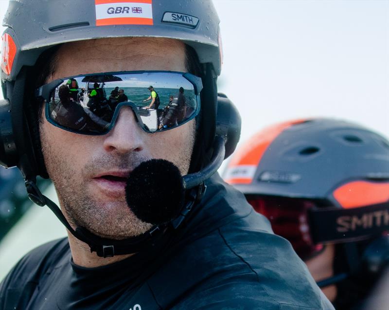 Great Britain SailGP Team CEO Ben Ainslie photo copyright Javier Salinas for SailGP taken at  and featuring the F50 class