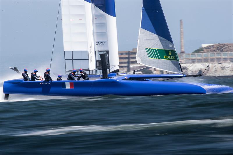 Practice race day, Event 2, Season 1 SailGP event in San Francisco, California, - photo © www.lloydimages.com