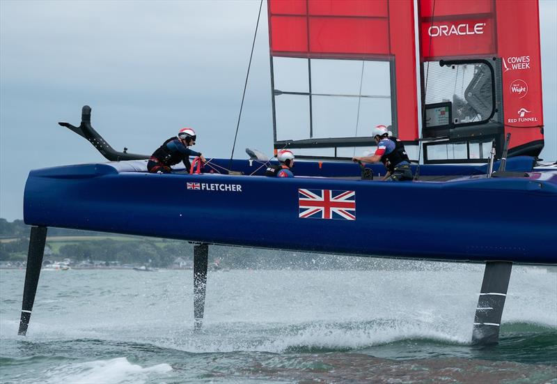 SailGP Cowes, August 10-11, 2019  photo copyright Bob Martin / SailGP taken at  and featuring the F50 class