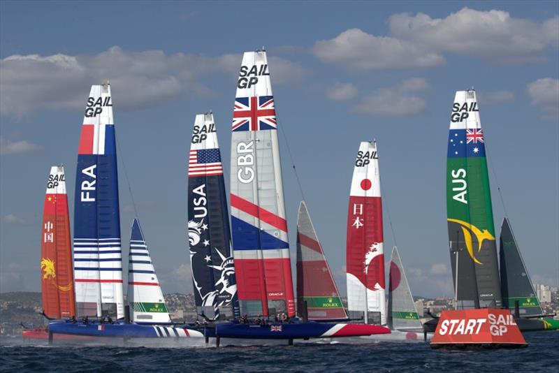 Marseille SailGP Season 1 Grand Final - Day 1 - photo © Lloyd Images for SailGP