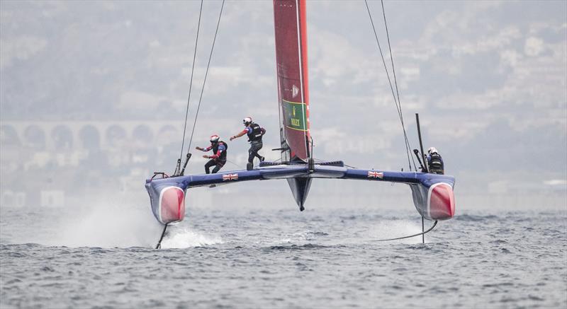 Great Britain SailGP team at Marseille SailGP Season 1 Grand Final  photo copyright Lloyd Images for SailGP taken at  and featuring the F50 class