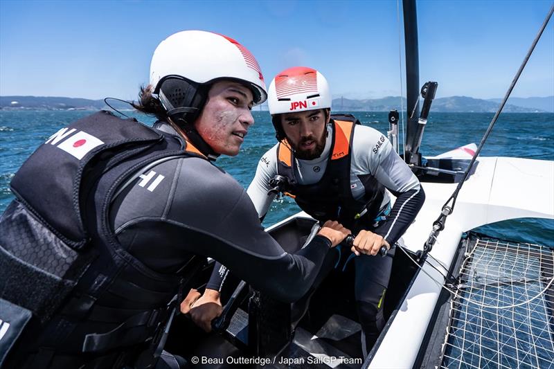 Japan SailGP Team photo copyright Beau Outteridge taken at  and featuring the F50 class