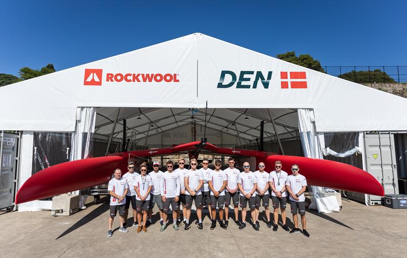 Denmark SailGP Team's base in Sydney - photo © Brian Carlin / SailGP / SailGPDenmark