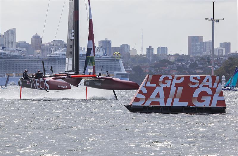 Ineos Team GBR took four bullets and showed everyone where the marks were most of the time. - photo © John Curnow