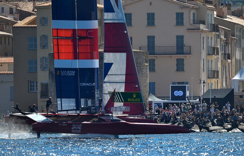 Great Britain SailGP Team helmed by Ben Ainslie on Race Day 2 of France SailGP - photo © Ricardo Pinto for SailGP