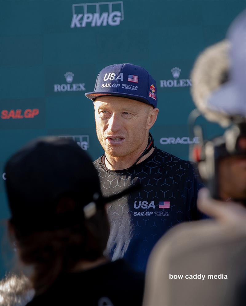 Jimmy Spithill, skipper of USA SailGP photo copyright Bow Caddy Media taken at  and featuring the F50 class