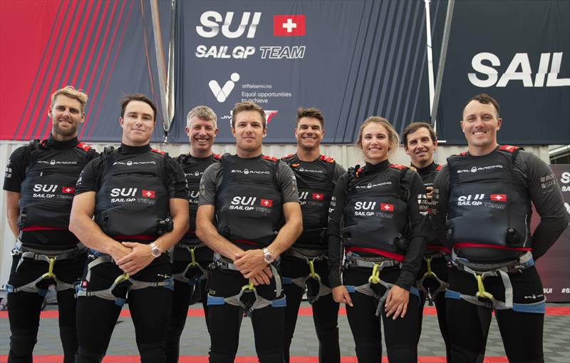 Swiss SailGP Team in Chicago - photo © Tomas Moya