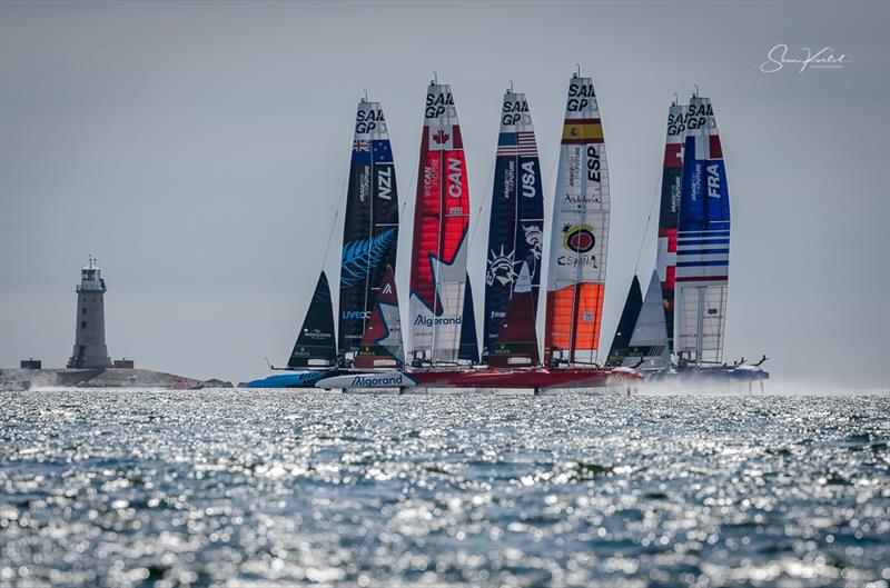 Race Day 1 of the Great Britain Sail Grand Prix in Plymouth - photo © Sam Kurtul / www.worldofthelens.co.uk