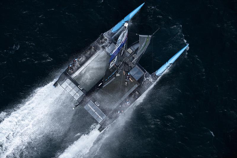 New Zealand SailGP Team  on Race Day 1 of the Range Rover France Sail Grand Prix in Saint Tropez, France photo copyright Jon Buckle/SailGP taken at Société Nautique de Saint-Tropez and featuring the F50 class