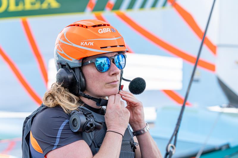 Great Britain SailGP Team welcomes back Hannah Mills, OBE for the inaugural Singapore Sail Grand Prix - photo © Louis Goldman