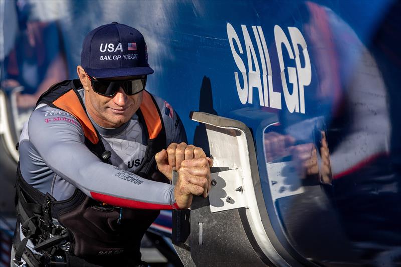 Jimmy Spithill, CEO of USA SailGP Team will need to push his hard to get some good results in the tail-end of Season 3  photo copyright David Gray for SailGP taken at Royal Sydney Yacht Squadron and featuring the F50 class