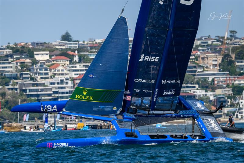 Race Day 1 of the KPMG Australia Sail Grand Prix in Sydney, Australia - photo © Sam Kurtul / www.worldofthelens.co.uk