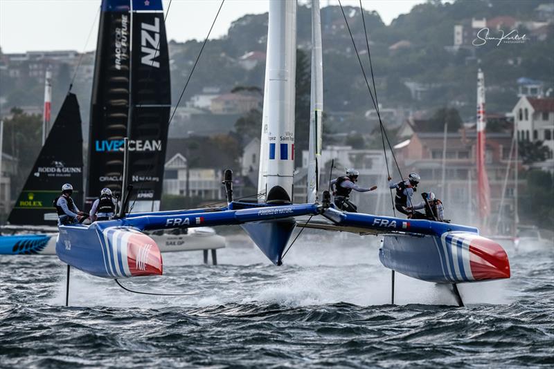 Race Day 1 of the KPMG Australia Sail Grand Prix in Sydney, Australia - photo © Sam Kurtul / www.worldofthelens.co.uk