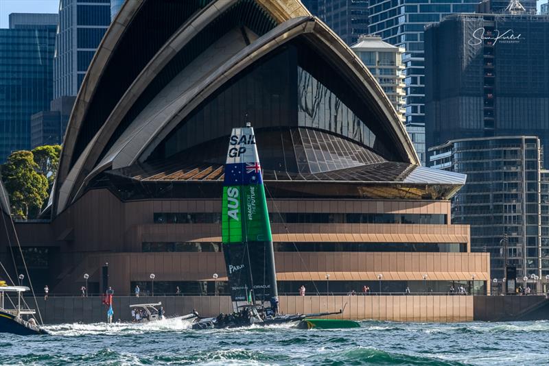 Race Day 1 of the KPMG Australia Sail Grand Prix in Sydney, Australia - photo © Sam Kurtul / www.worldofthelens.co.uk