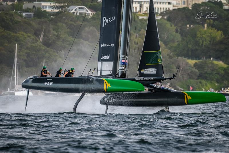 Race Day 1 of the KPMG Australia Sail Grand Prix in Sydney, Australia - photo © Sam Kurtul / www.worldofthelens.co.uk