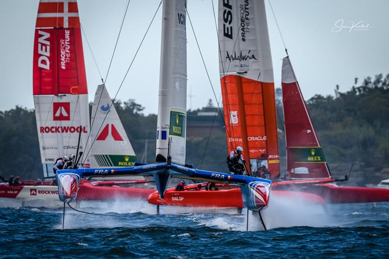 Race Day 1 of the KPMG Australia Sail Grand Prix in Sydney, Australia - photo © Sam Kurtul / www.worldofthelens.co.uk