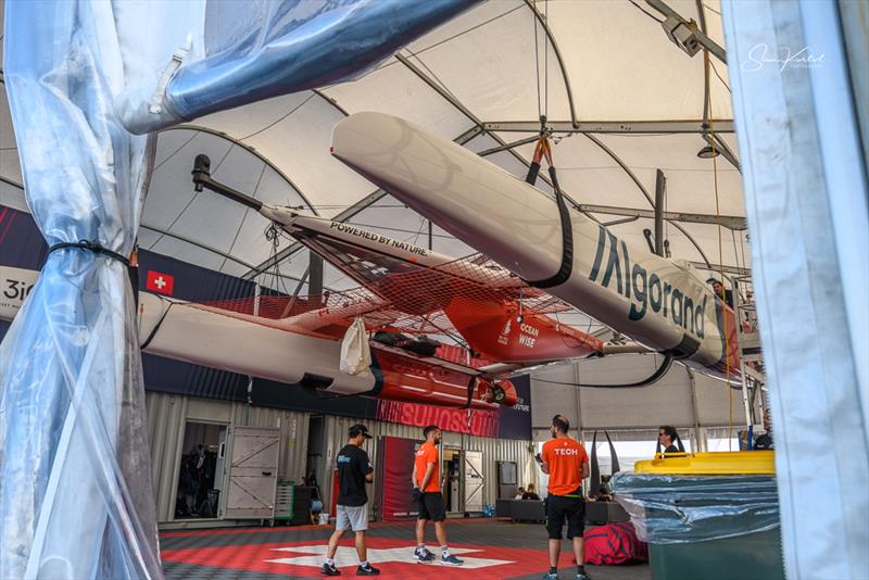 SailGP Tech Base tour ahead of the ITM New Zealand Sail Grand Prix | Christchurch - photo © Sam Kurtul / www.worldofthelens.co.uk