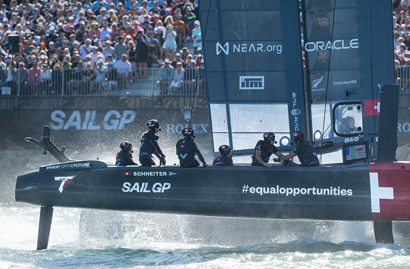 Switzerland SailGP Team - photo © Switzerland SailGP Team