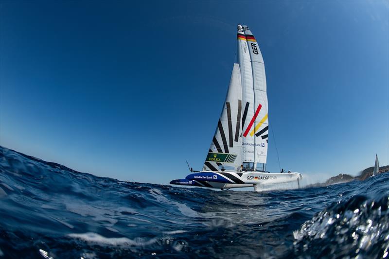  Germany SailGP Team  - Saint Tropez during a practice session ahead of the France Sail Grand Prix in Saint-Tropez. September 6, 2023 - photo © Ricardo Pinto/SailGP