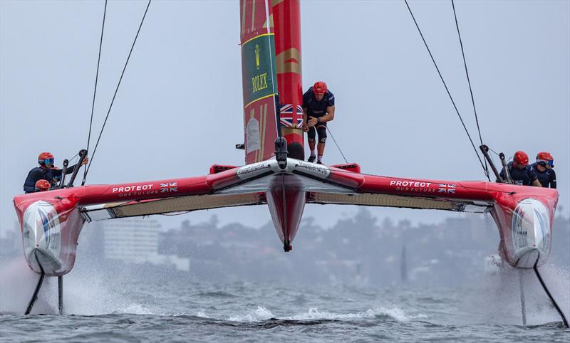 KPMG Australia Sail Grand Prix in Sydney - Day 1 photo copyright Felix Diemer for SailGP taken at  and featuring the F50 class
