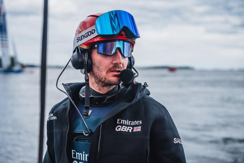 Giles Scott photo copyright Emirates Great Britain SailGP Team taken at  and featuring the F50 class