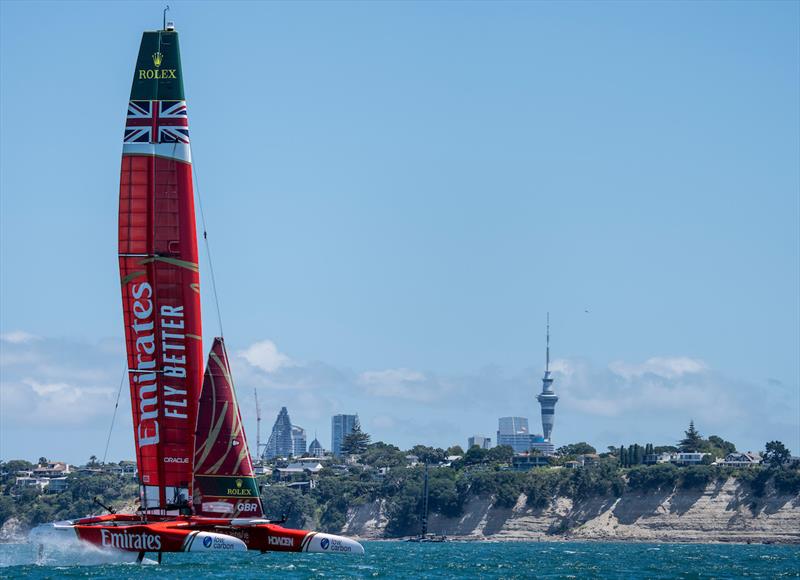 Emirates GBR will be back in action at the ITM New Zealand Sail Grand Prix in Auckland this weekend, 18-19 January - photo © Bob Martin for SailGP