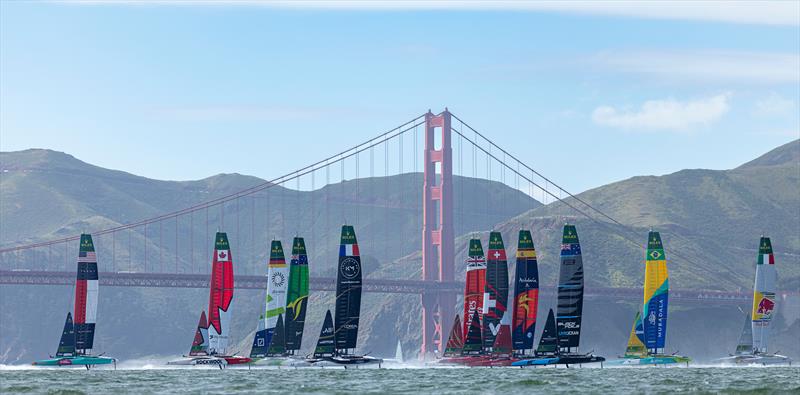 Race Day 1- Oracle San Francisco SailGP - March 22, 2025 - San Francisco - photo © Felix Diemer for SailGP