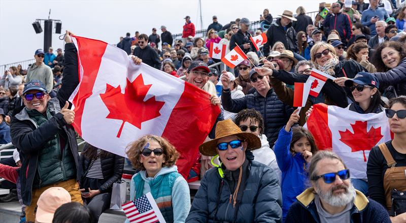 Fans - Race 1 - Oracle San Francisco SailGP - March 22, 2025 - San Francisco - photo © Jed Jacobsohn/SailGP